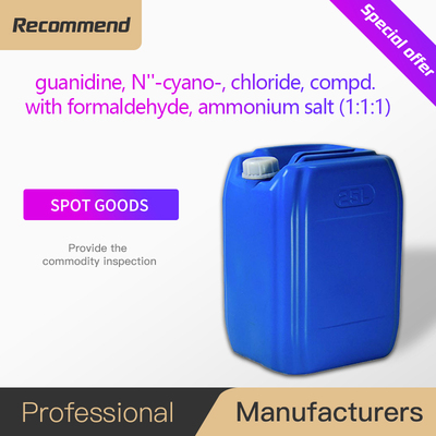 guanidine, N''-cyano-, chloride, compd. with formaldehyde, ammonium salt (1:1:1)