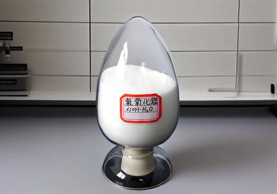 单水氢氧化锂实拍图片