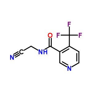 158062-67-0 N-(cyanomethyl)-4-(trifluoromethyl)pyridine-3-carboxamide